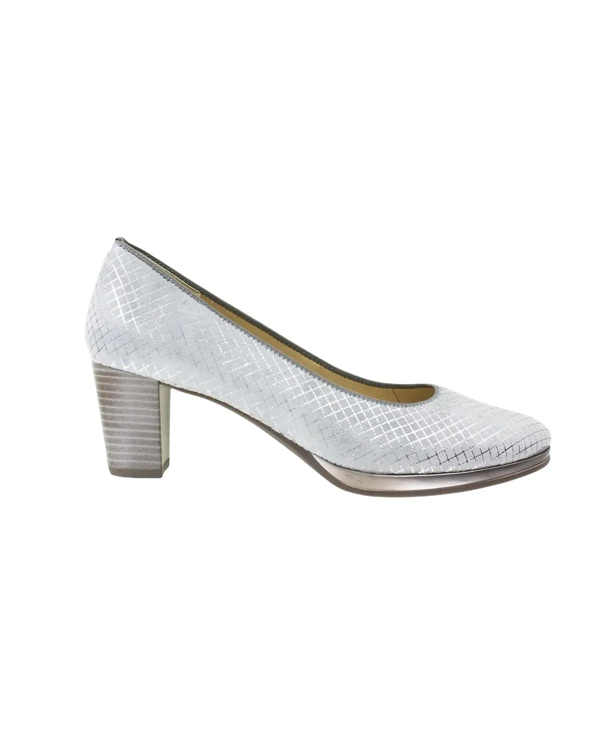 Women's Ophelia Print Pump In Rauch Squarekid