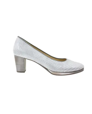 Women's Ophelia Print Pump In Rauch Squarekid