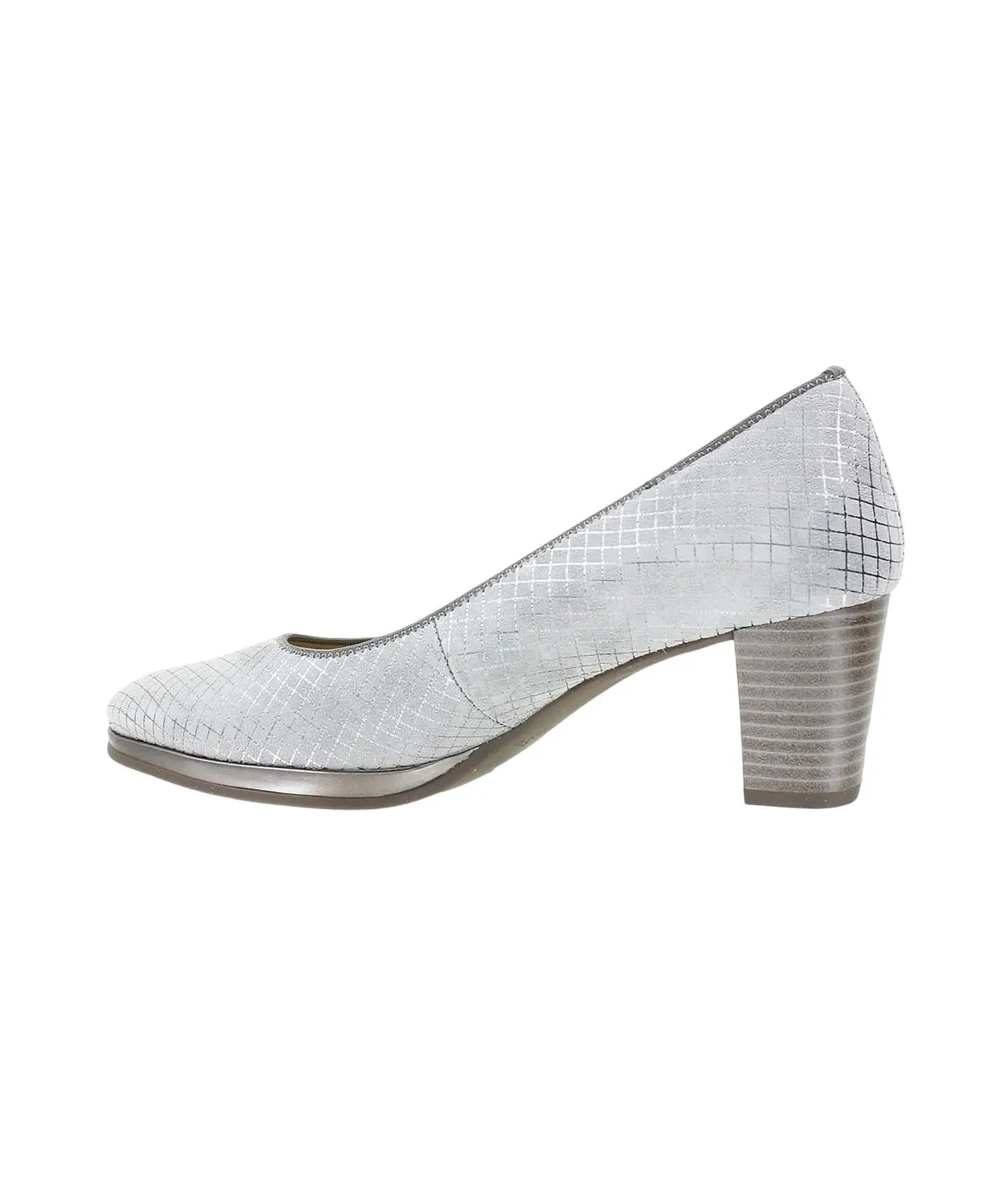 Women's Ophelia Print Pump In Rauch Squarekid