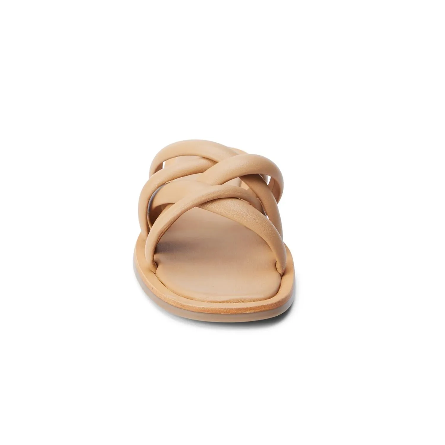 Women's Roy Flat Slide Sandals In Nude