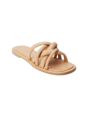 Women's Roy Flat Slide Sandals In Nude