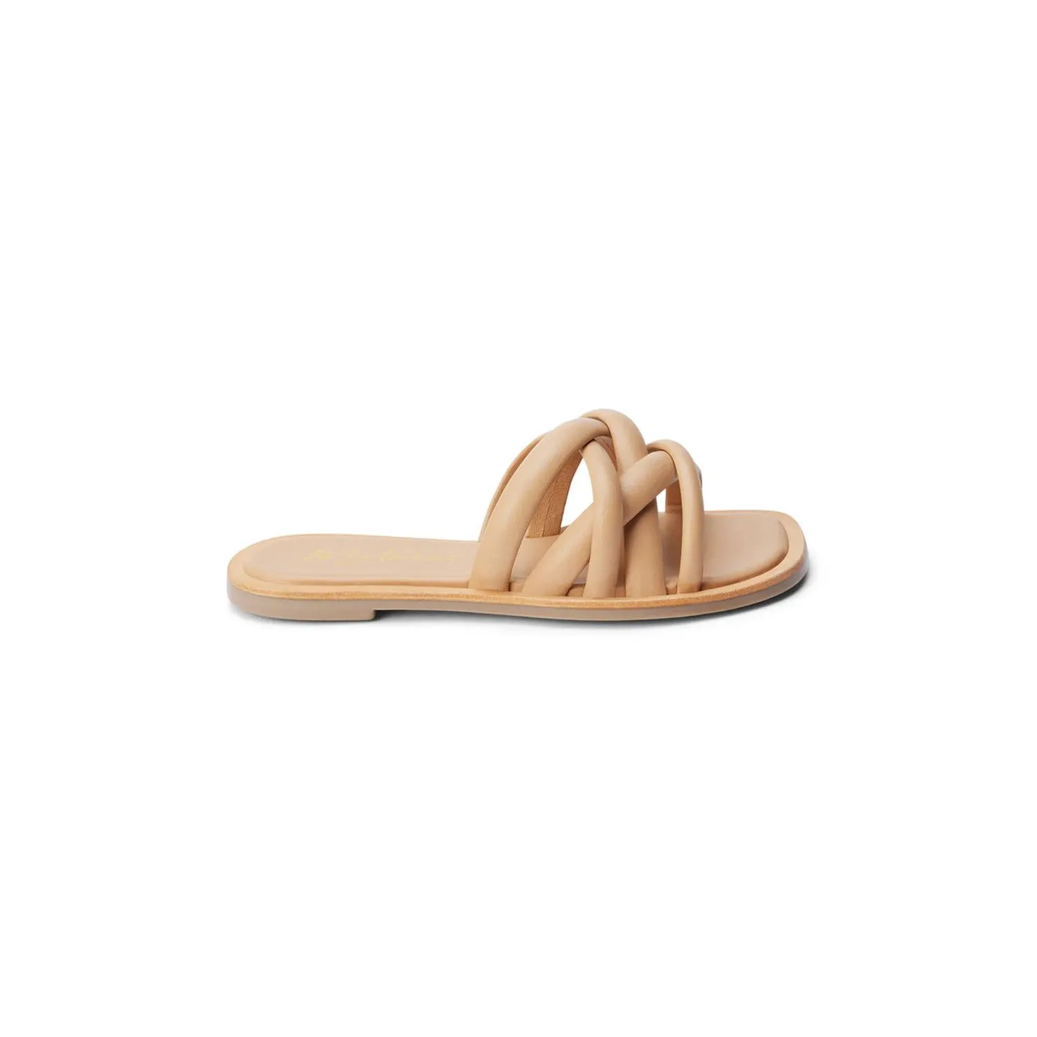Women's Roy Flat Slide Sandals In Nude