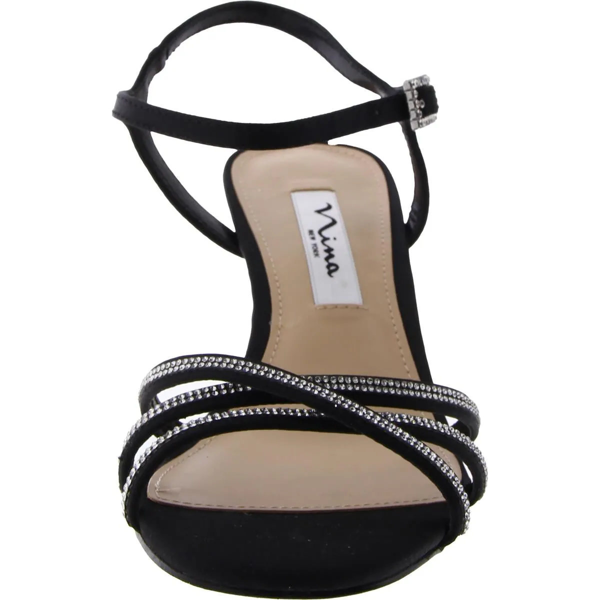 Womens Satin Ankle Srap Heels