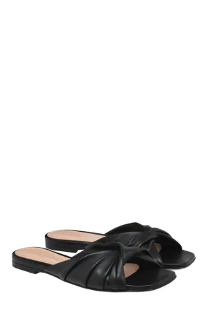 Women's Selene Flat Sandals In Black