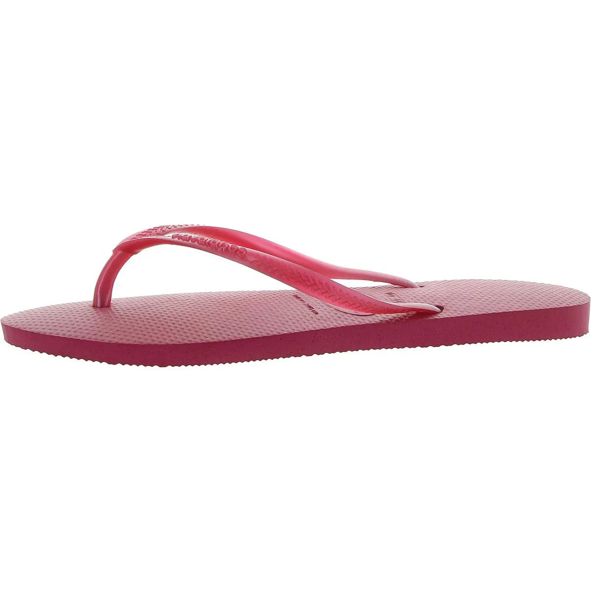 Womens Signature Textured Flip-Flops