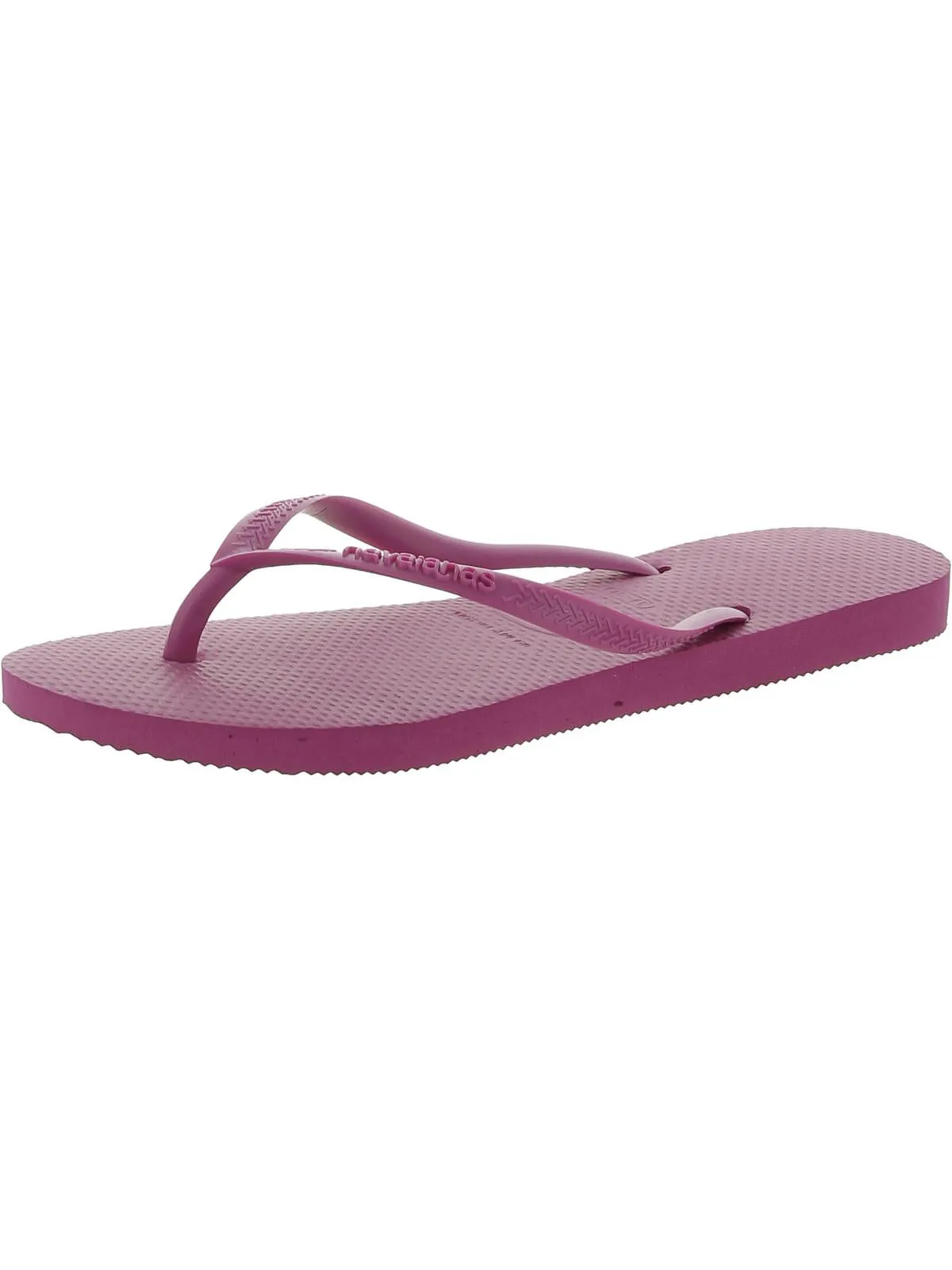 Womens Signature Textured Flip-Flops