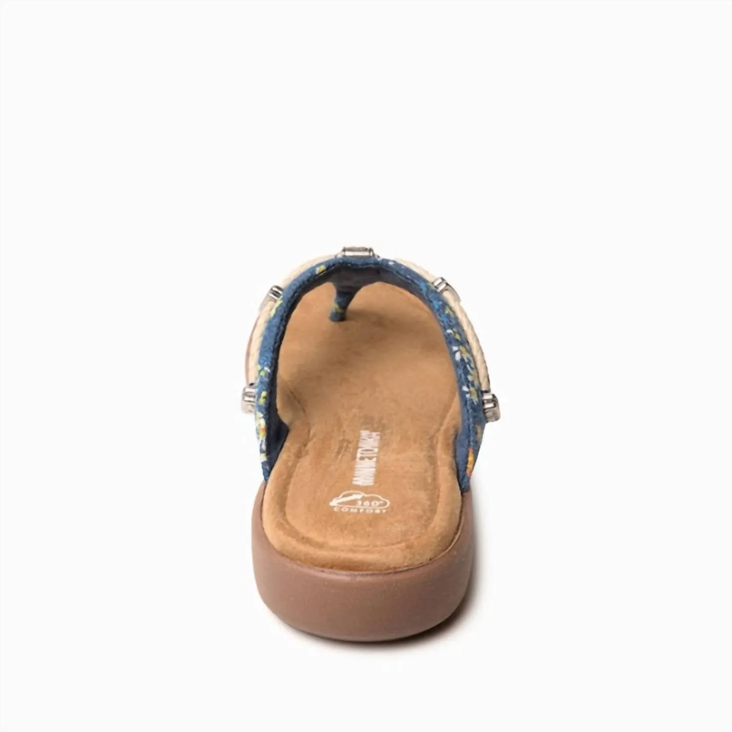 Women's Silverthorn 360 Toe Post Sandal In Floral Denim