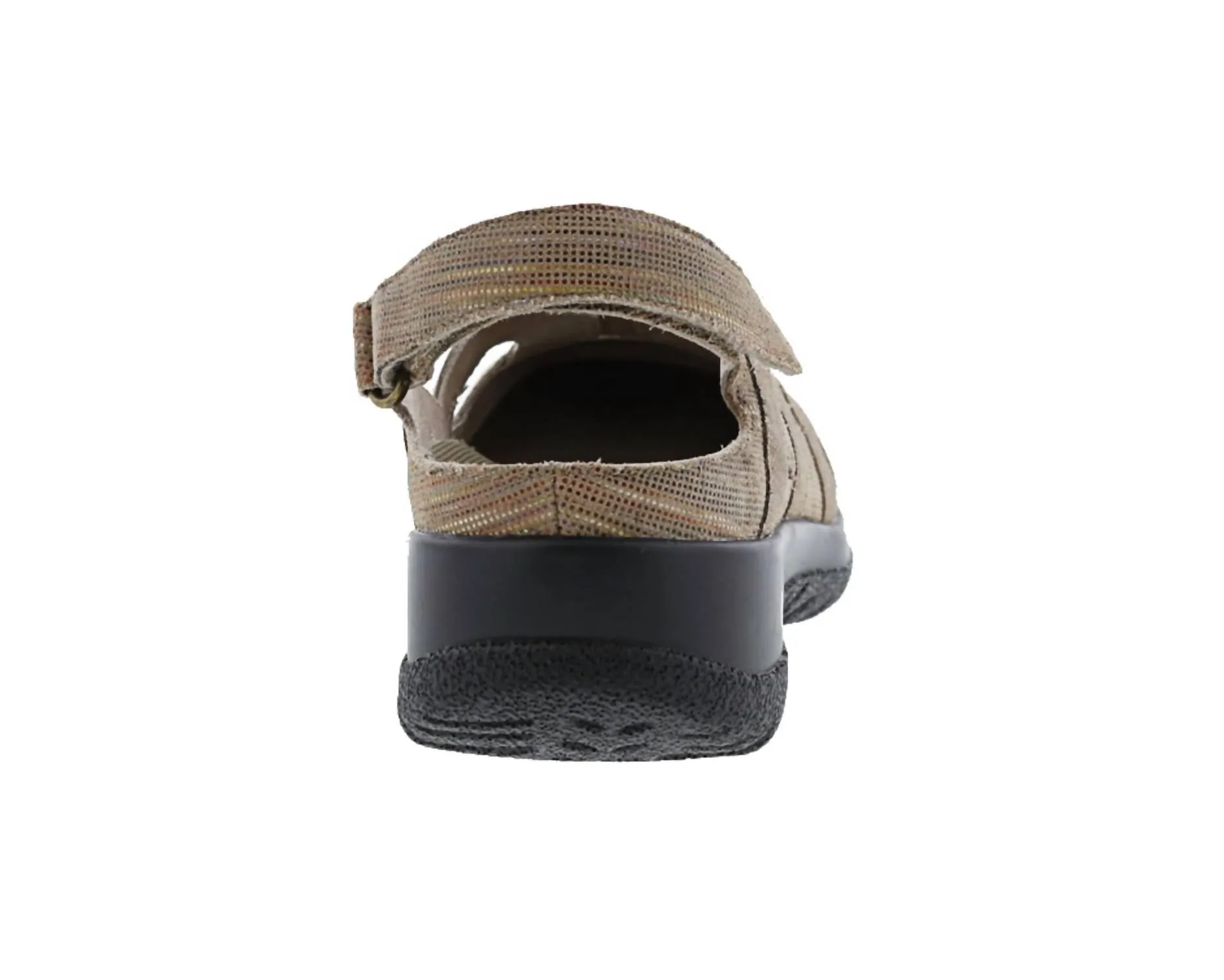 Women's Smiles Casual Sandal In Khaki Stripe