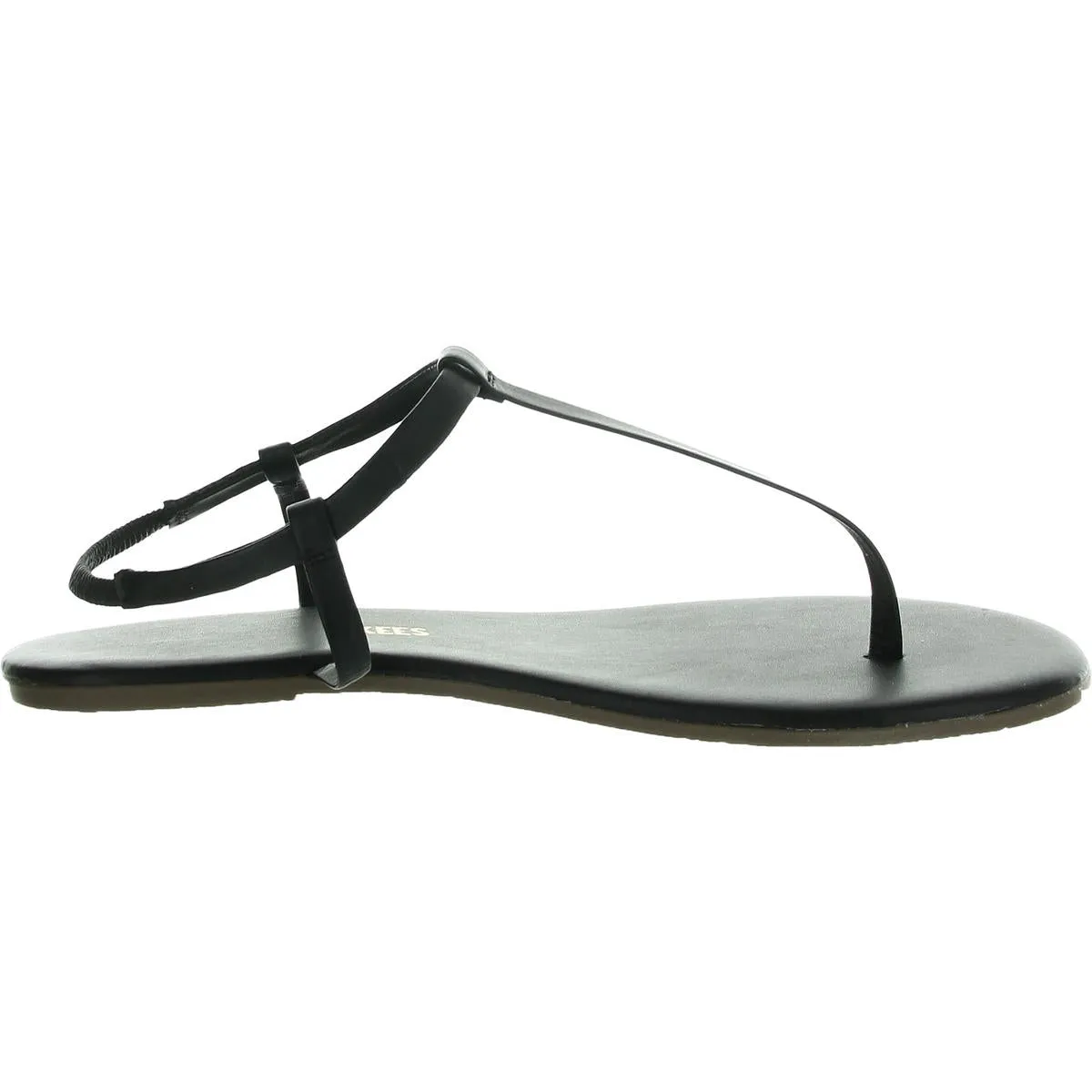 Womens Solid Flatform Sandals