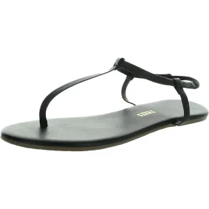 Womens Solid Flatform Sandals