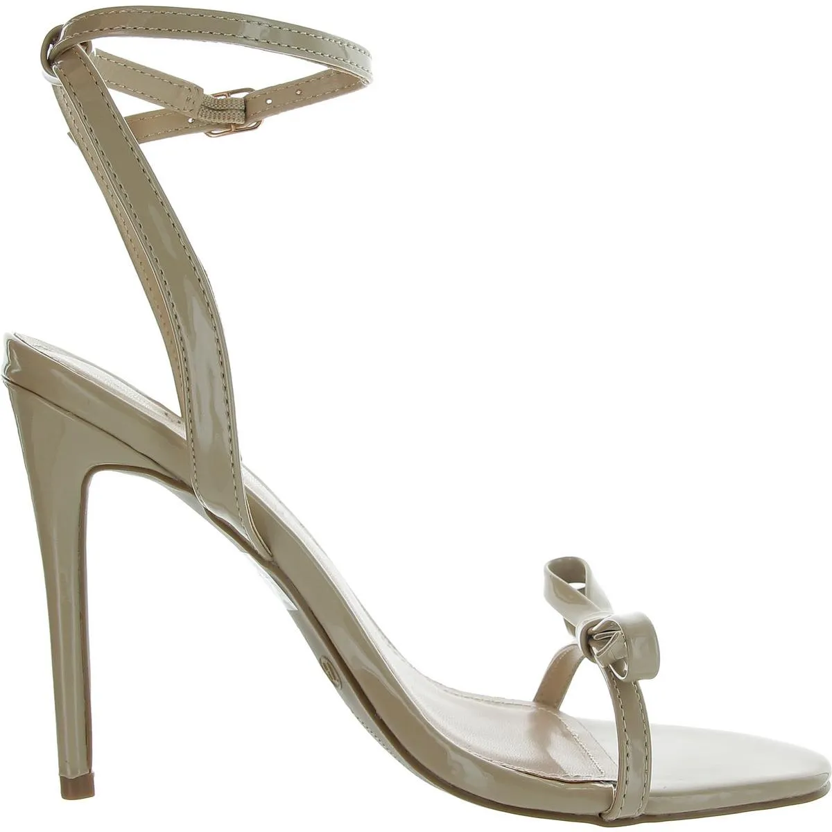 Womens Stiletto Open Toe Ankle Strap