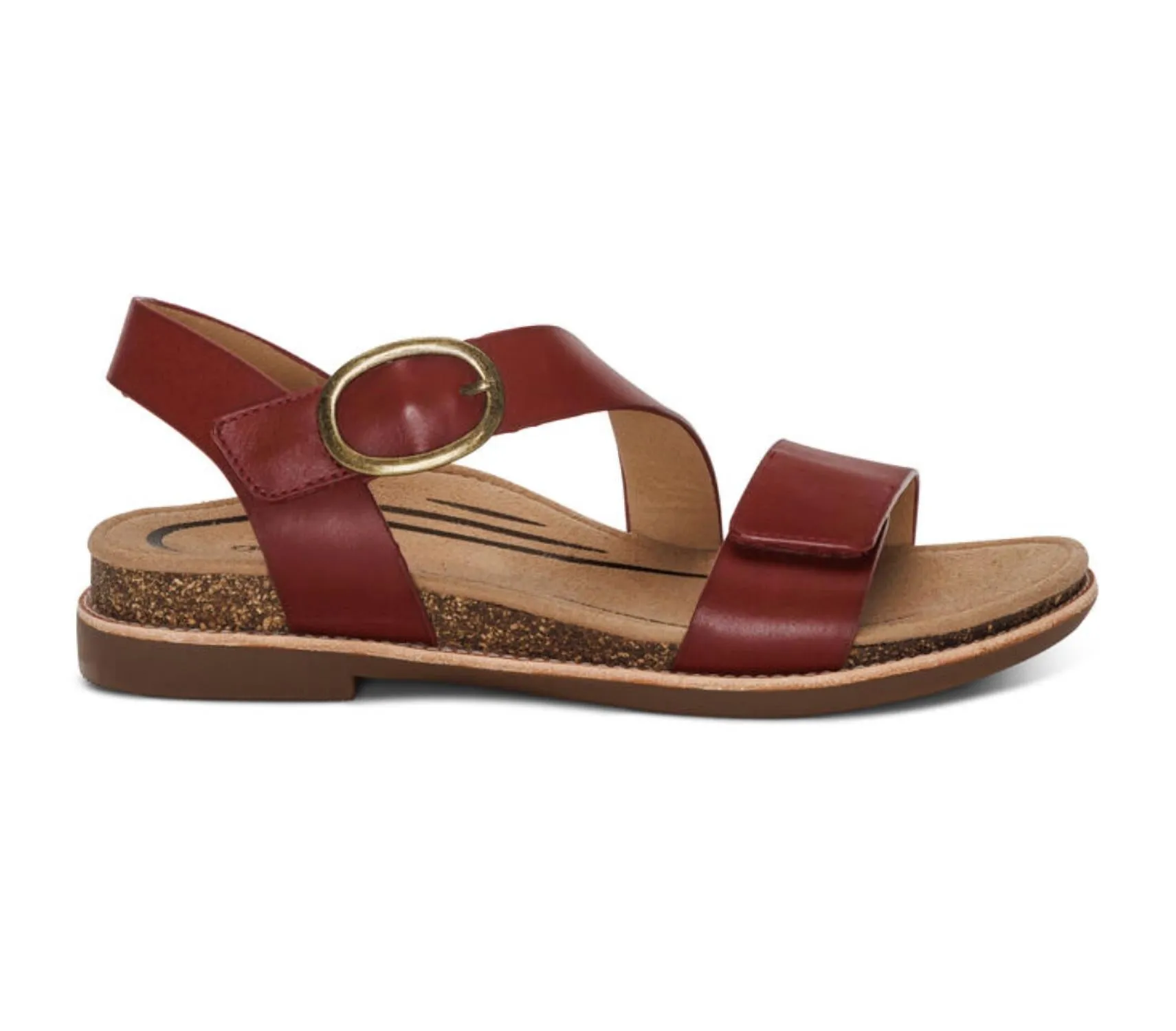 Women's Tamara Quarter Strap Sandal In Red