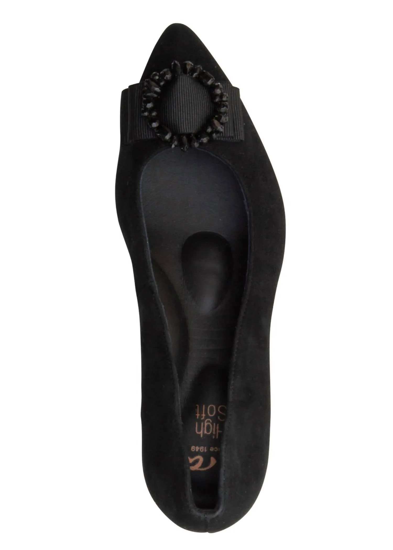Women's Taylor Shoe In Black Suede