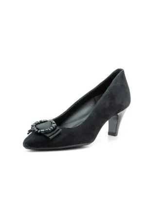 Women's Taylor Shoe In Black Suede