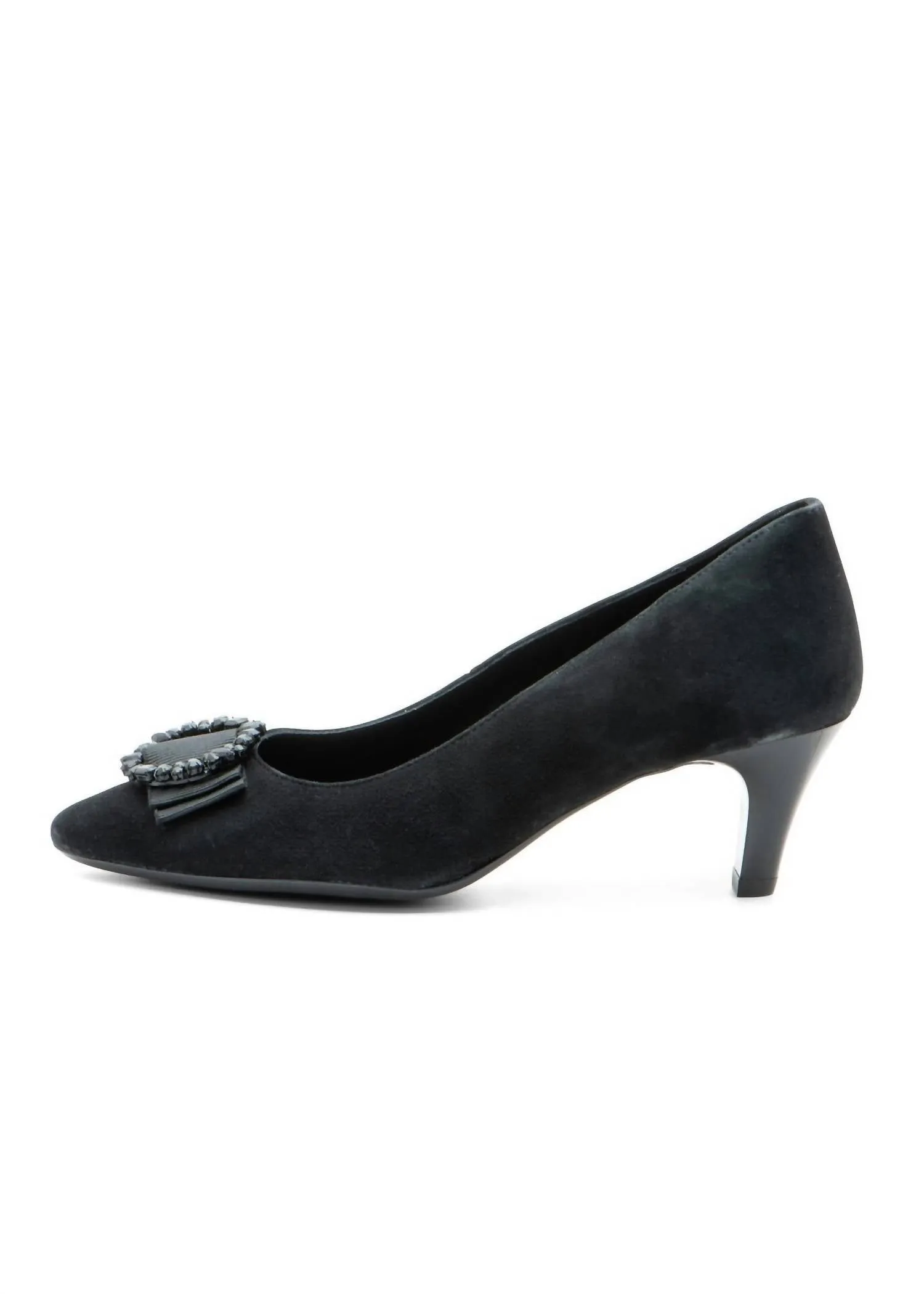 Women's Taylor Shoe In Black Suede