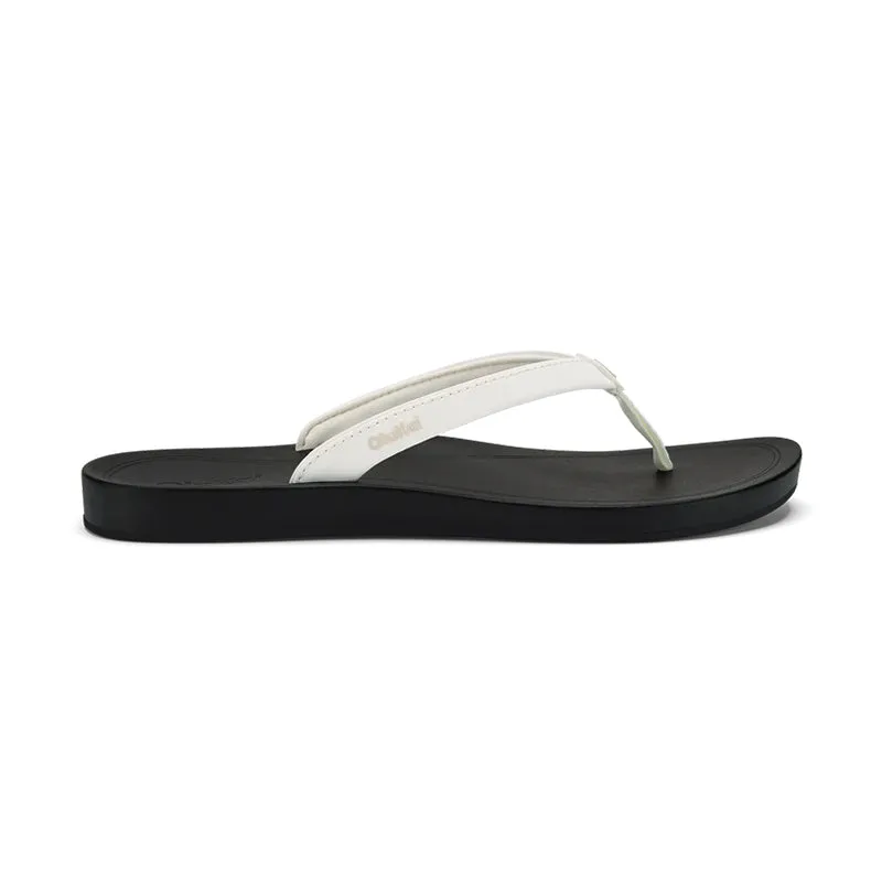 Women's Uiki Bright White/Lava Rock