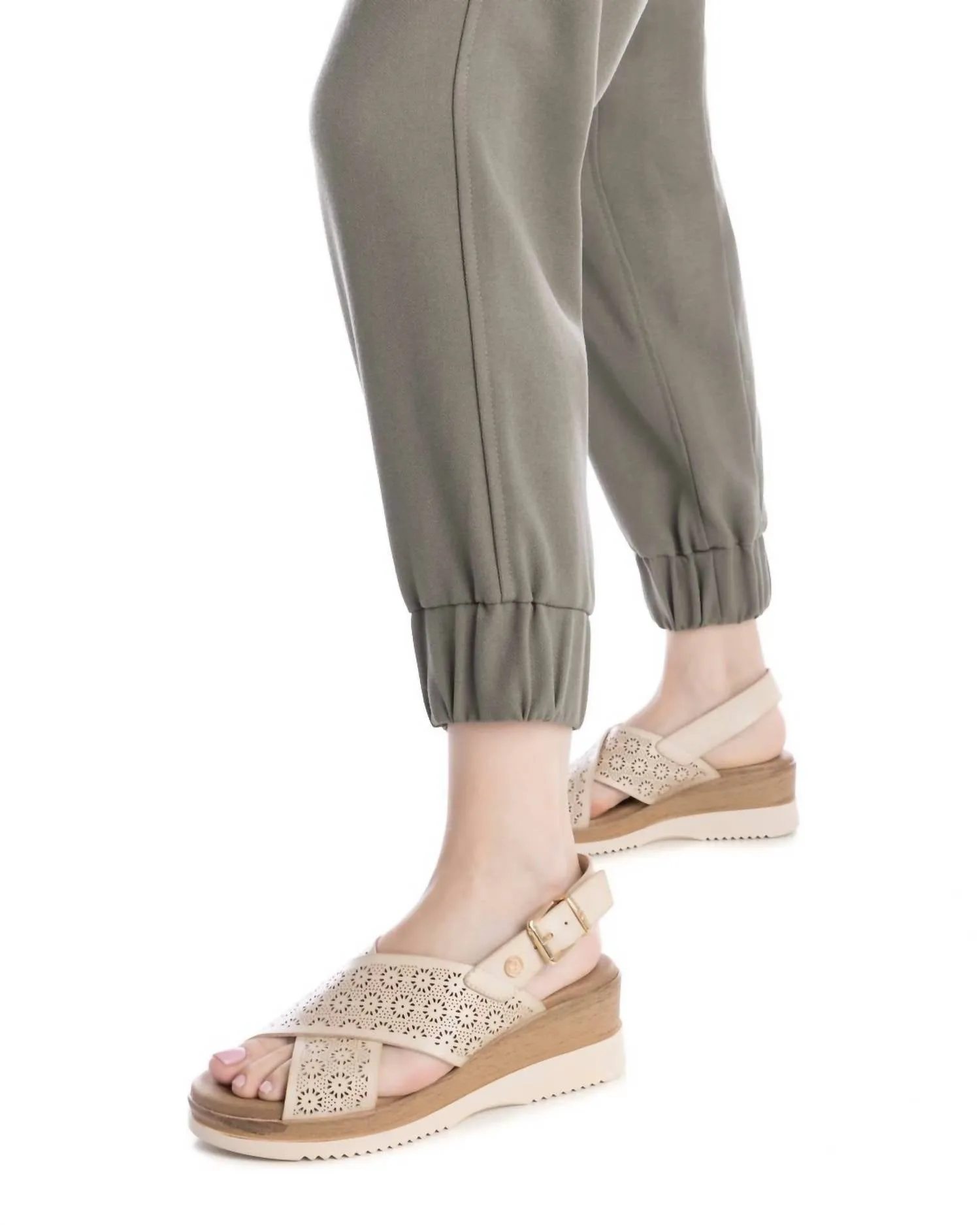 Women's Wedge Sandals In Ice