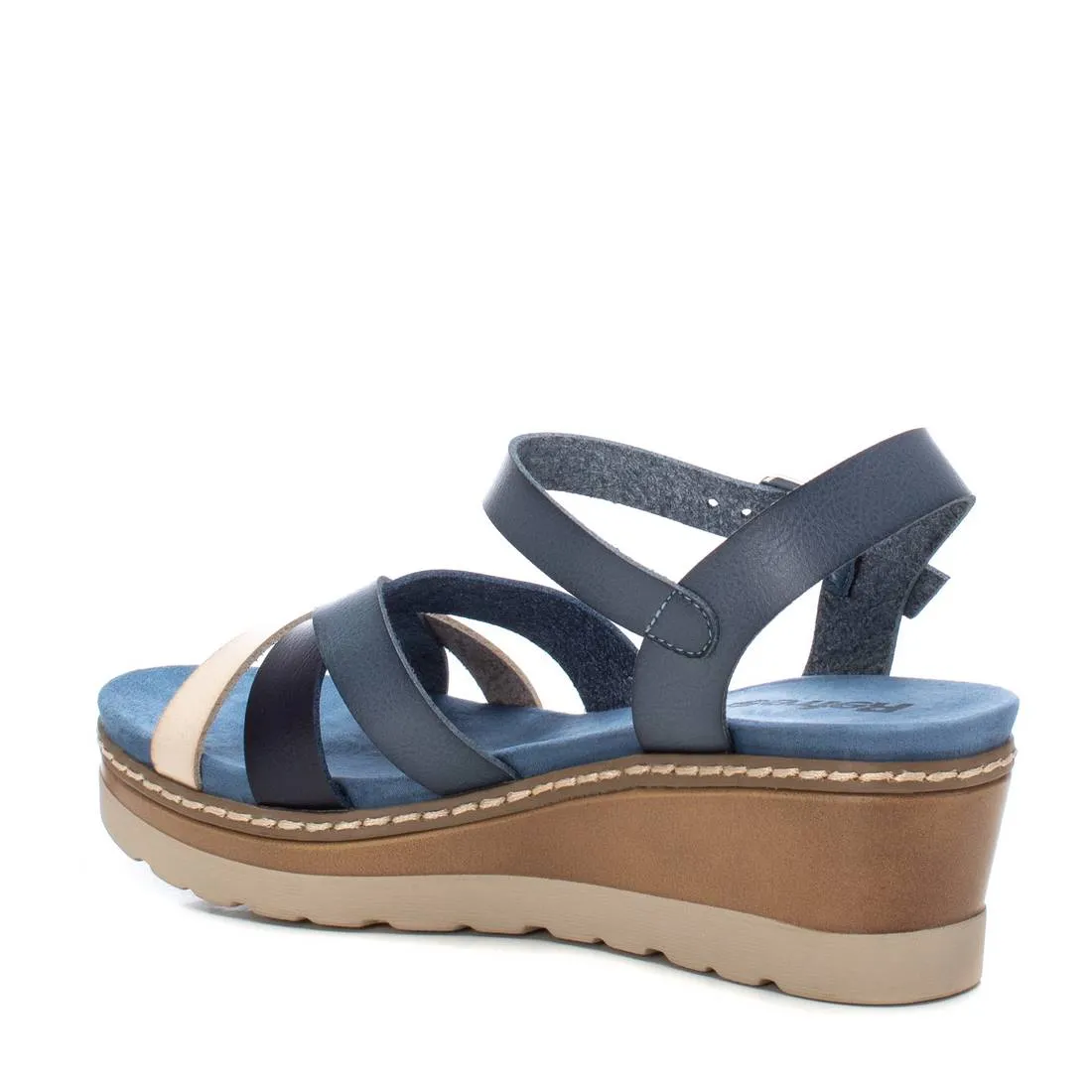 Women's Wedge Strappy Sandals By XTI