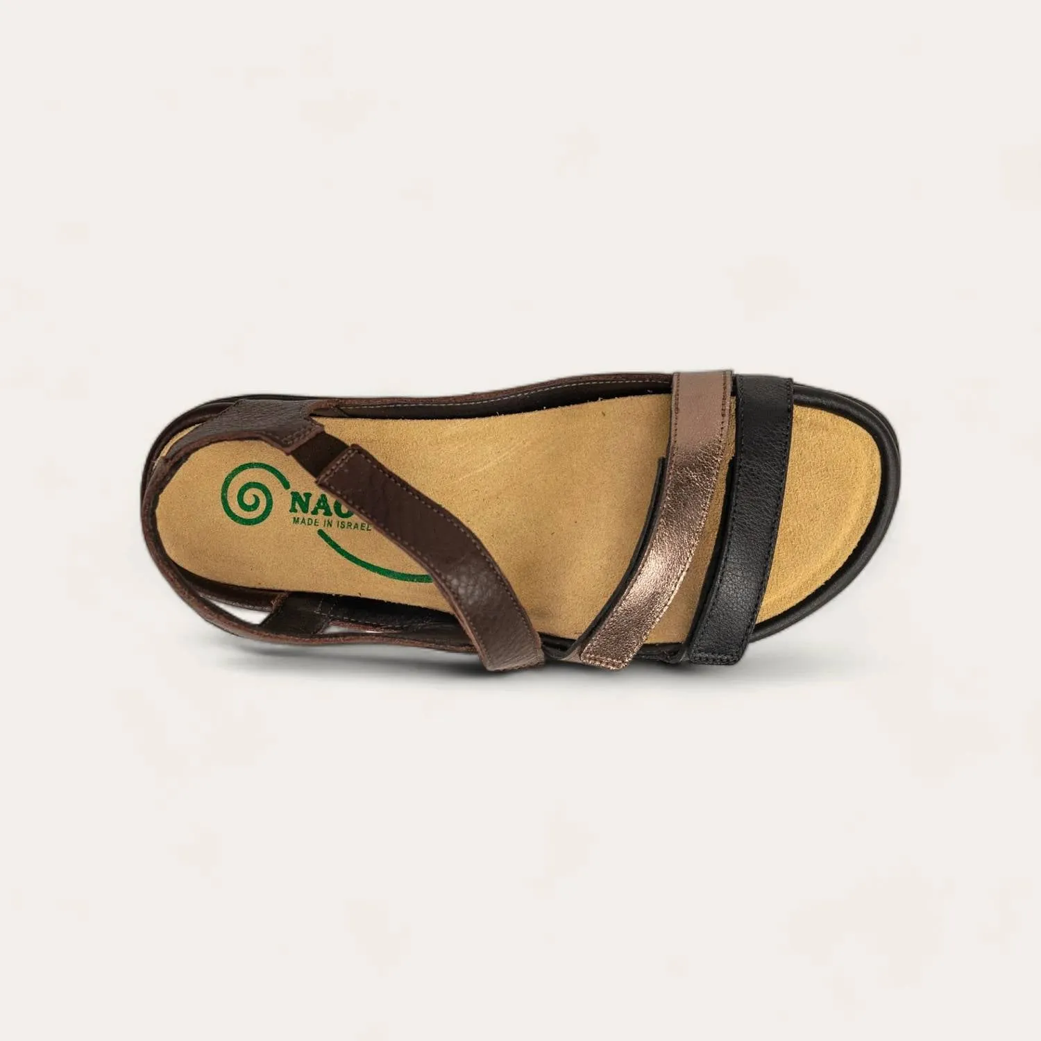 Women's Whetu Sandals In Black, Leather, Brown