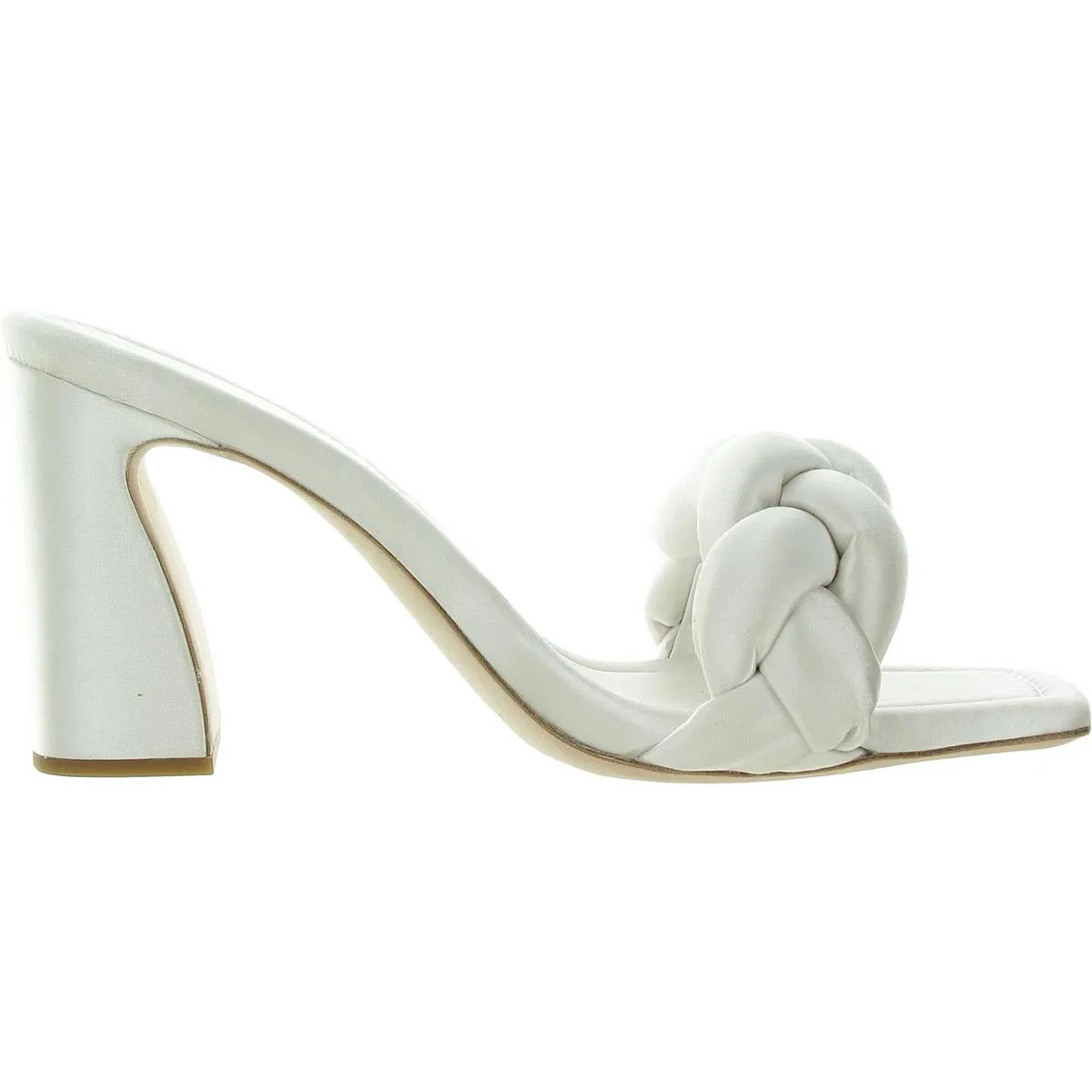 Womens Woven Block Heel