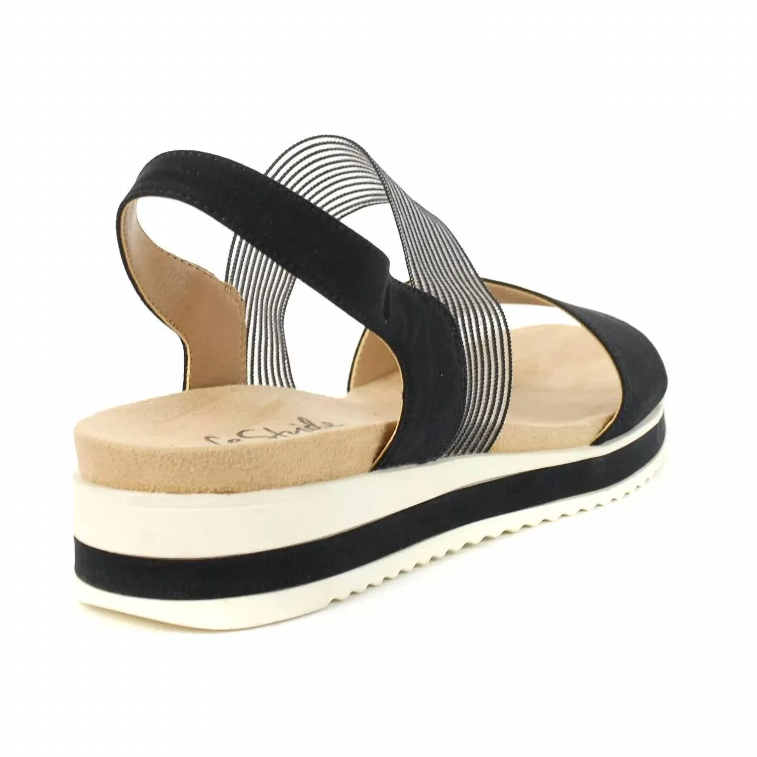 Women's Zing Platform Sandals In Black