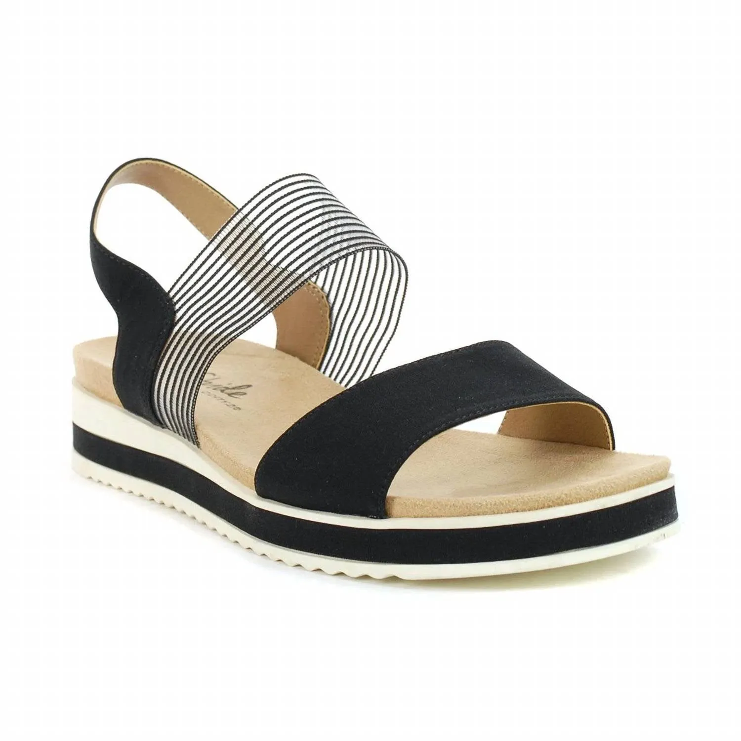 Women's Zing Platform Sandals In Black