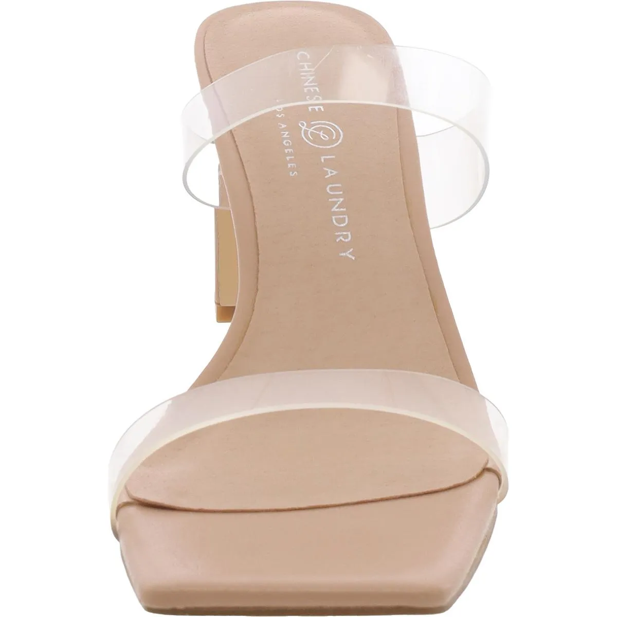 Yaya Womens Padded Insole Slip On Heels