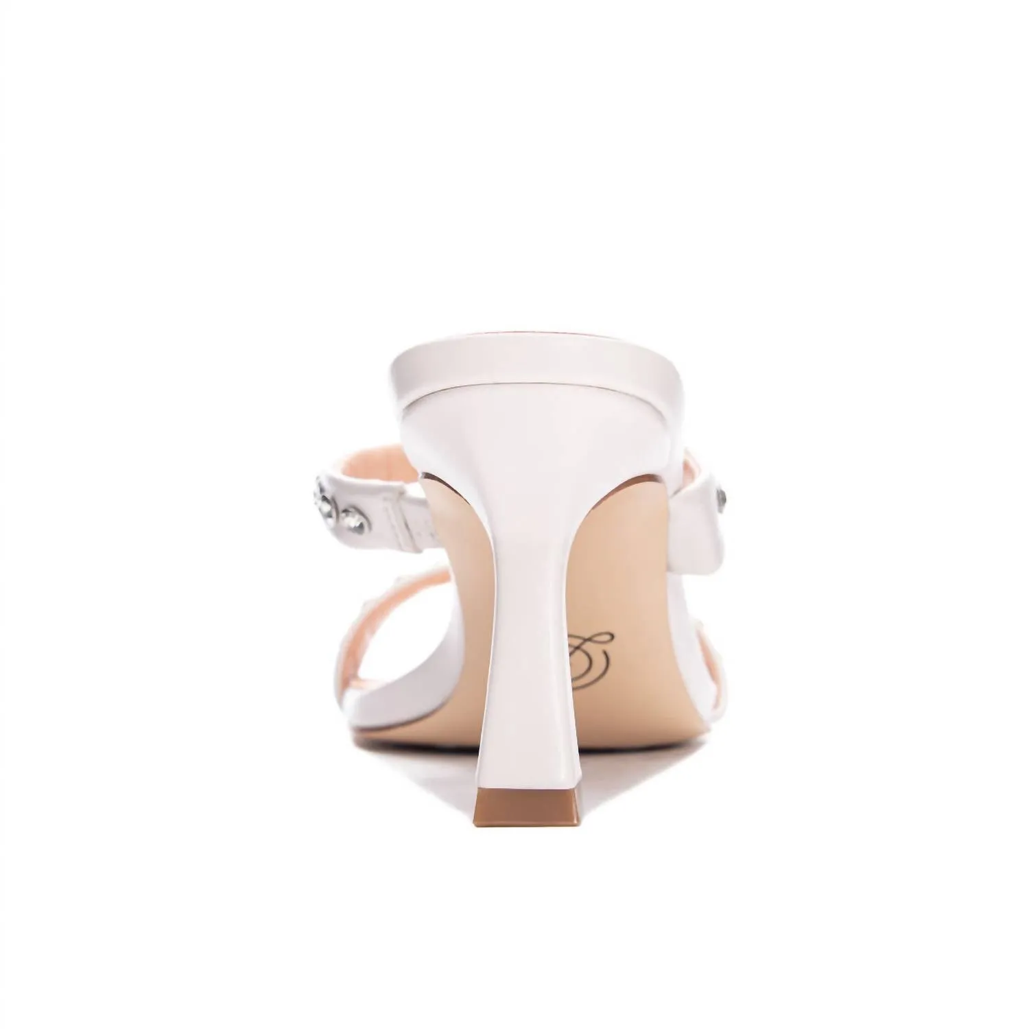 Yo Yo Slide Sandal In Cream