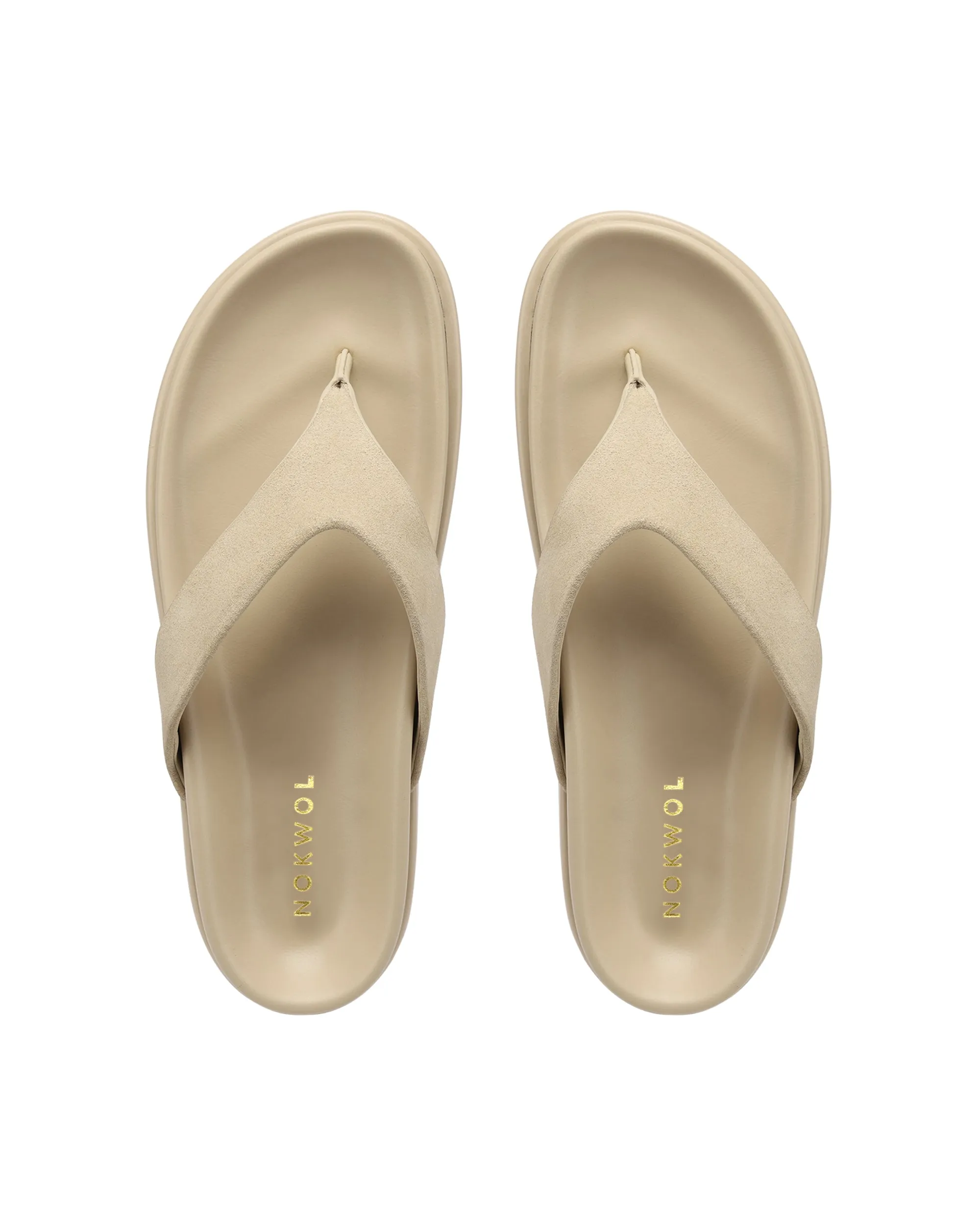 Zinc Beige Suede