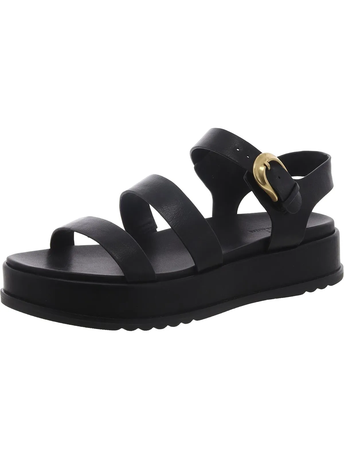 ZIZI Womens Faux Leather Round toe Ankle Strap