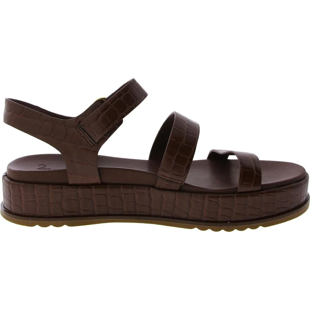 ZIZI Womens Faux Leather Round toe Ankle Strap