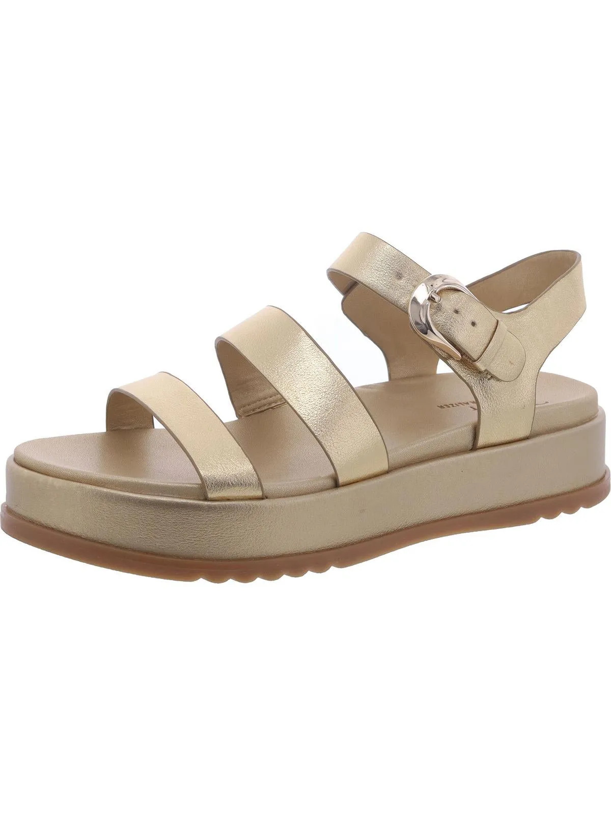 ZIZI Womens Faux Leather Round toe Ankle Strap