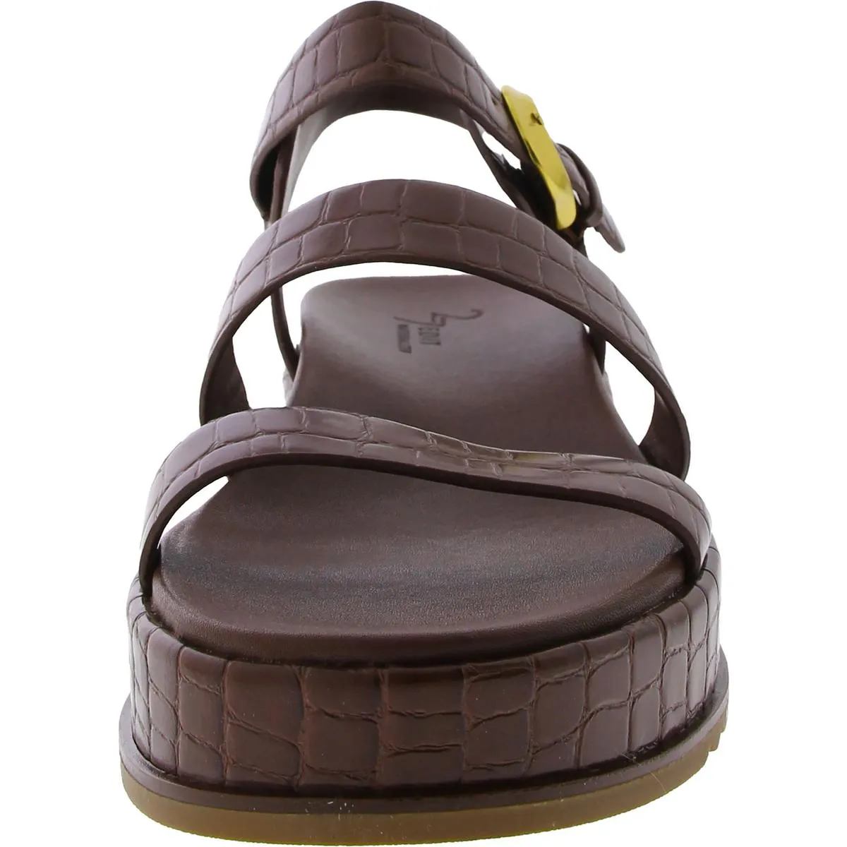 ZIZI Womens Faux Leather Round toe Ankle Strap