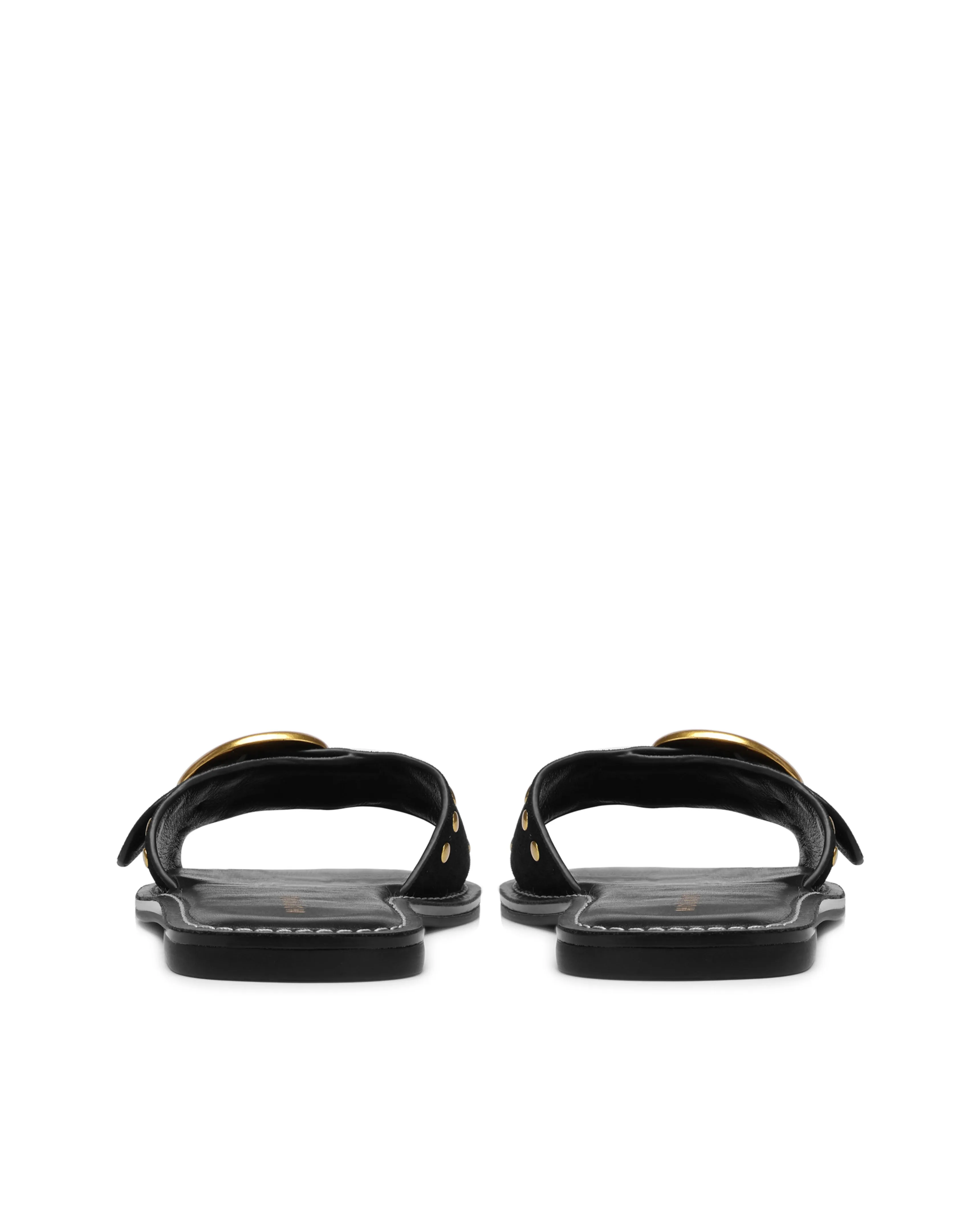 Zoom Black Suede